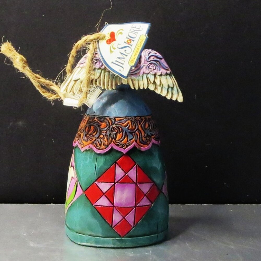 Jim Shore Hanging Ornament Angel Nativity Gown 2005 With Box - Picture 4 of 6